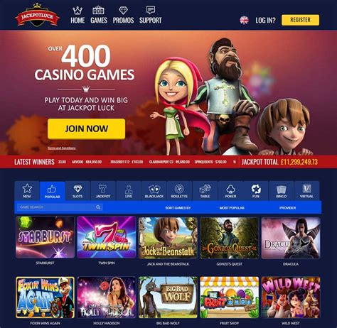 jackpot casino homepage.